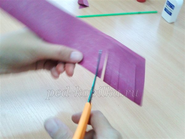 Букет осені з паперу своїми руками. Майстер-клас