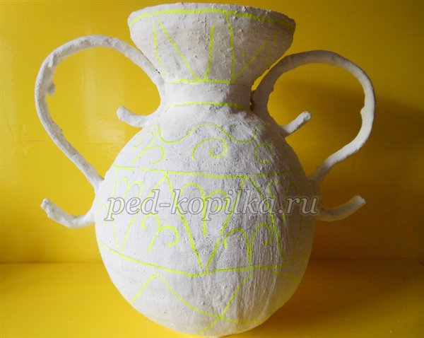 Майстер - клас. Ваза в техніці філіграні своїми руками