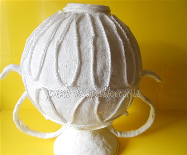 Майстер - клас. Ваза в техніці філіграні своїми руками