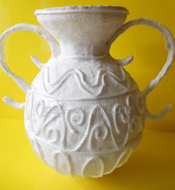 Майстер - клас. Ваза в техніці філіграні своїми руками