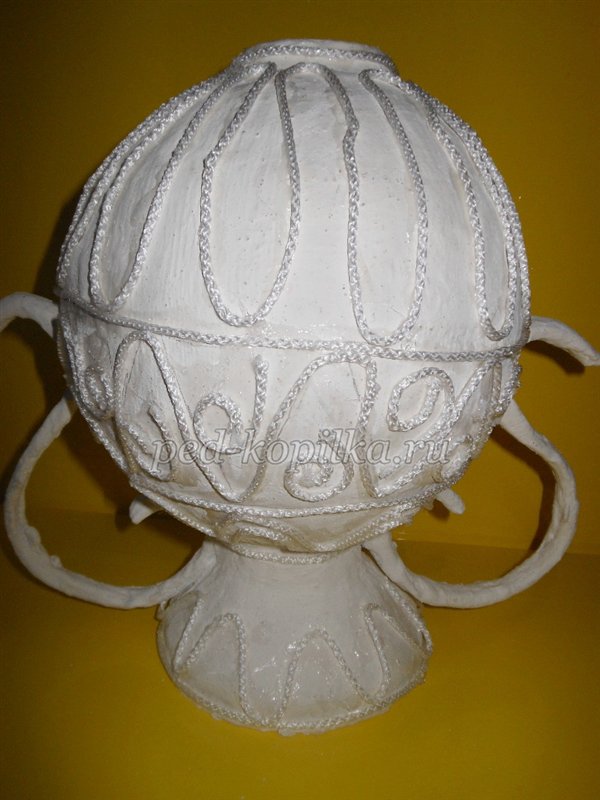 Майстер - клас. Ваза в техніці філіграні своїми руками