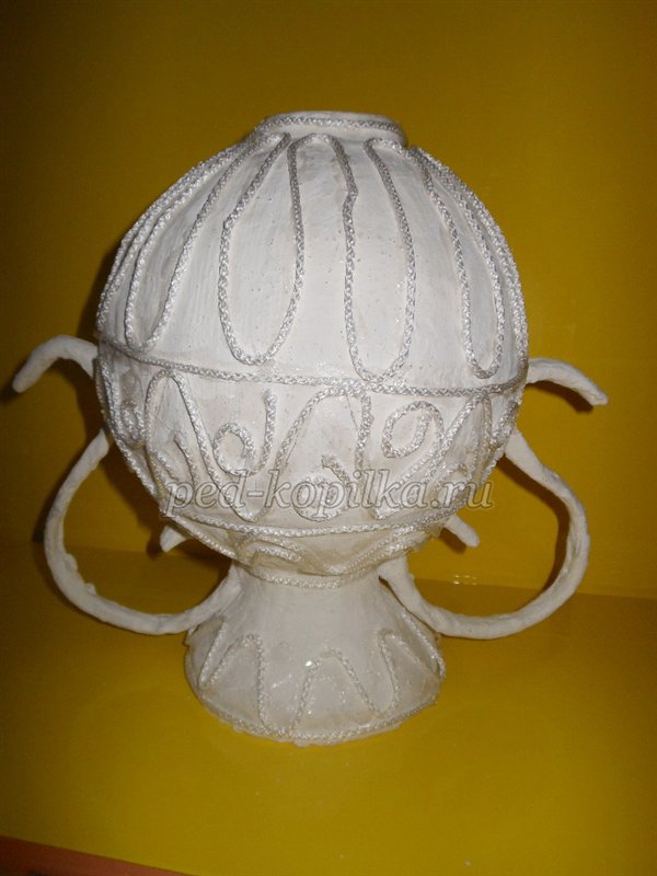 Майстер - клас. Ваза в техніці філіграні своїми руками