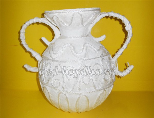 Майстер - клас. Ваза в техніці філіграні своїми руками