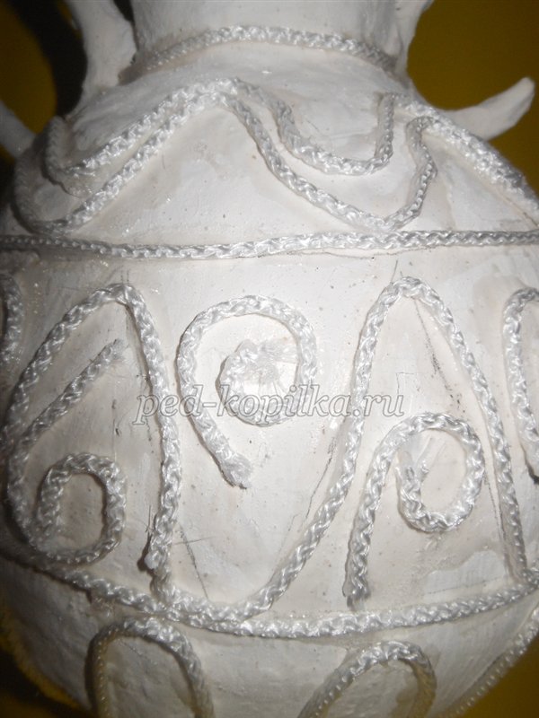 Майстер - клас. Ваза в техніці філіграні своїми руками