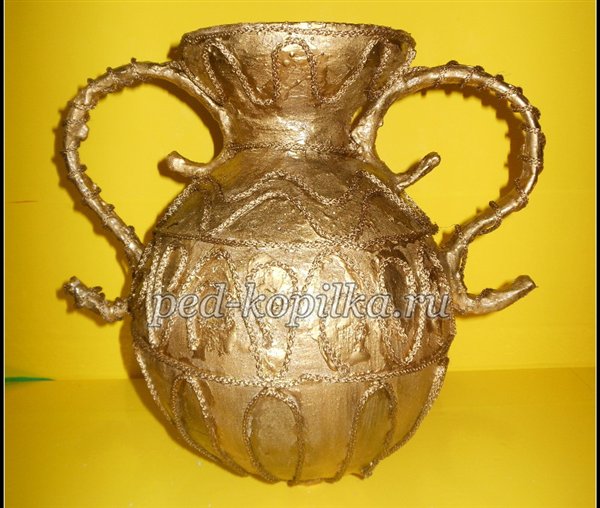 Майстер - клас. Ваза в техніці філіграні своїми руками