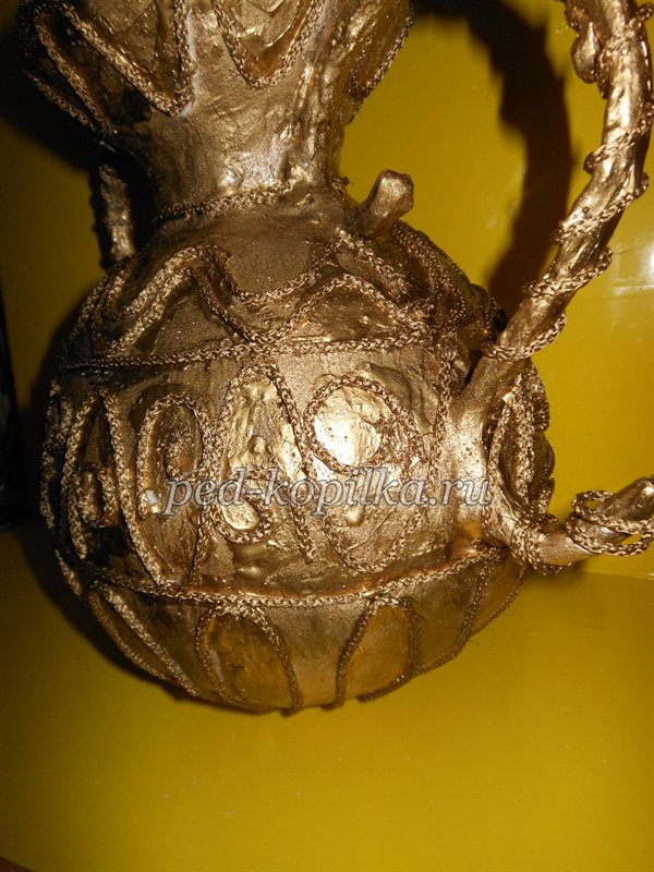 Майстер - клас. Ваза в техніці філіграні своїми руками