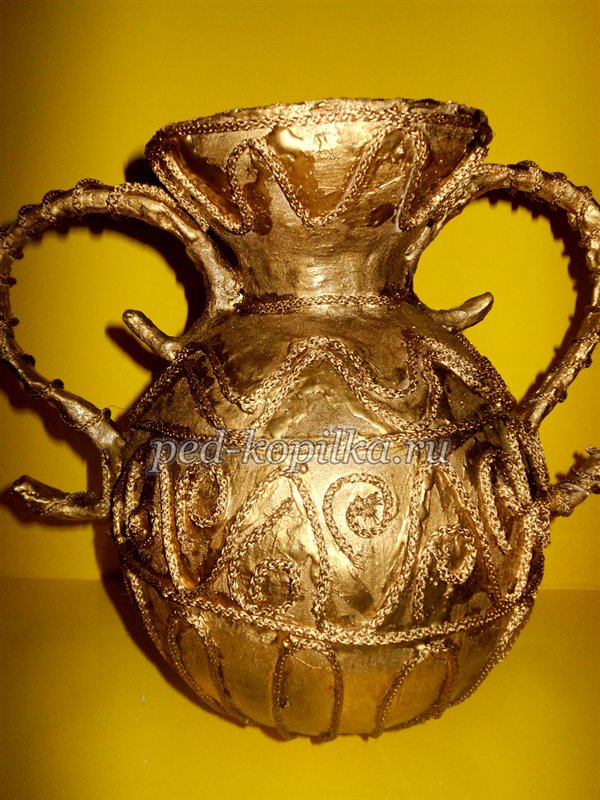 Майстер - клас. Ваза в техніці філіграні своїми руками