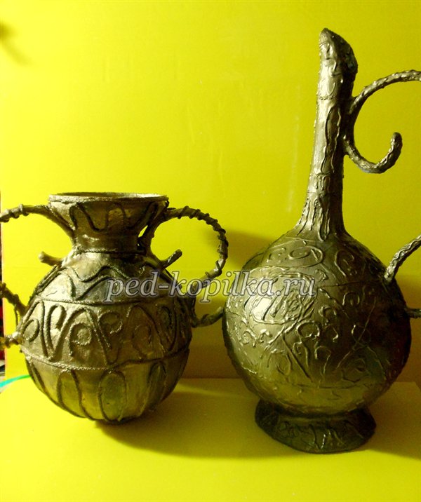 Майстер - клас. Ваза в техніці філіграні своїми руками