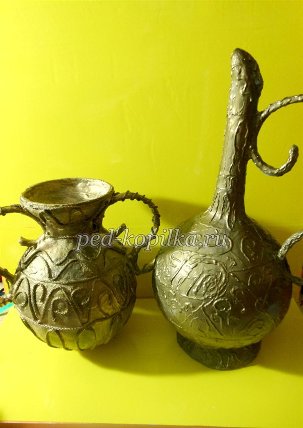 Майстер - клас. Ваза в техніці філіграні своїми руками