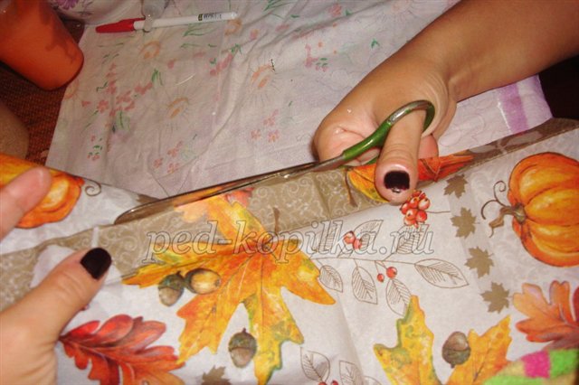 Декупаж обробної дошки. Майстер-клас Декупаж обробної дошки. Майстер-клас