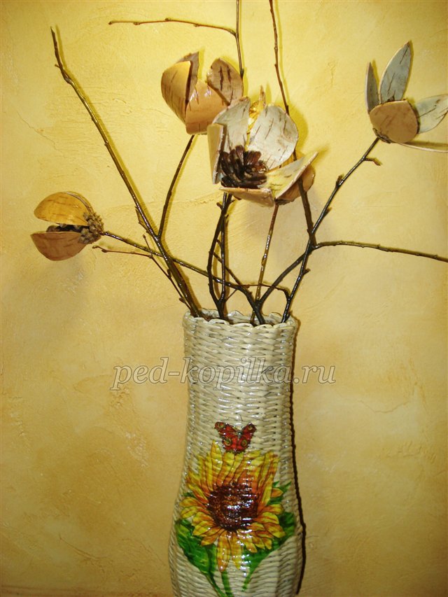 Майстер - клас із рукоділля «Красиві квіти з кори берези» Майстер - клас із рукоділля «Красиві квіти з кори берези»