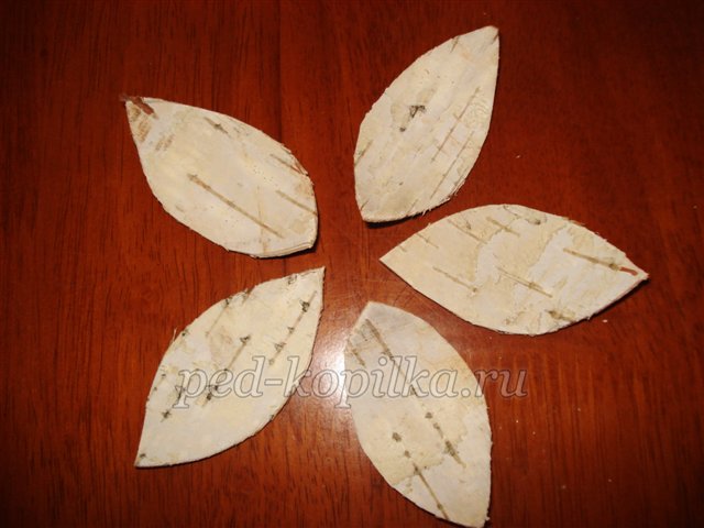 Майстер - клас із рукоділля «Красиві квіти з кори берези» Майстер - клас із рукоділля «Красиві квіти з кори берези»