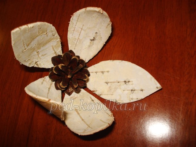 Майстер - клас із рукоділля «Красиві квіти з кори берези» Майстер - клас із рукоділля «Красиві квіти з кори берези»