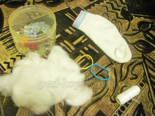 Майстер-клас із рукоділля «Веселий сніговик»