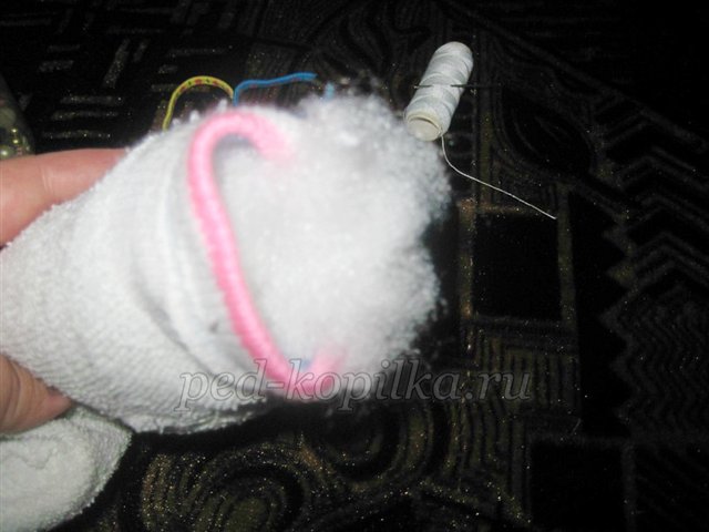 Майстер-клас із рукоділля «Веселий сніговик»