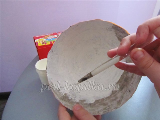 Пап'є-маше. Квіллінг. Квіткова капелюшок Пап'є-маше. Квіллінг. Квіткова капелюшок