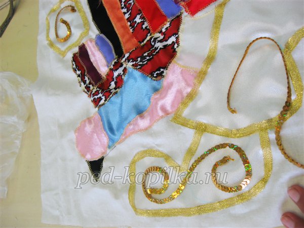 Аплікація з тканини своїми руками. Майстер-клас Аплікація з тканини своїми руками. Майстер-клас