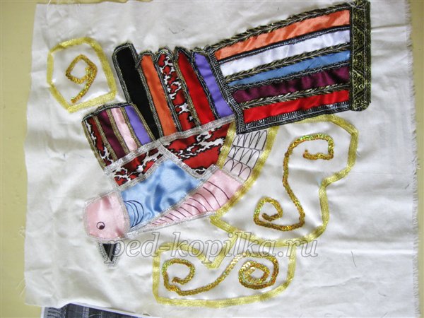 Аплікація з тканини своїми руками. Майстер-клас Аплікація з тканини своїми руками. Майстер-клас