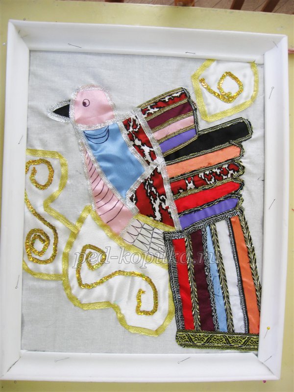 Аплікація з тканини своїми руками. Майстер-клас Аплікація з тканини своїми руками. Майстер-клас