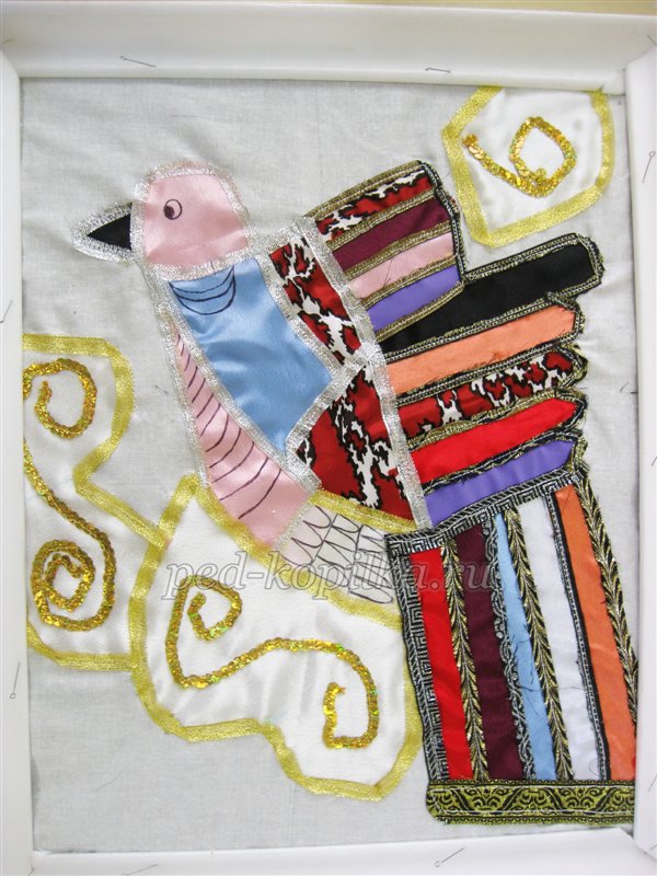 Аплікація з тканини своїми руками. Майстер-клас Аплікація з тканини своїми руками. Майстер-клас