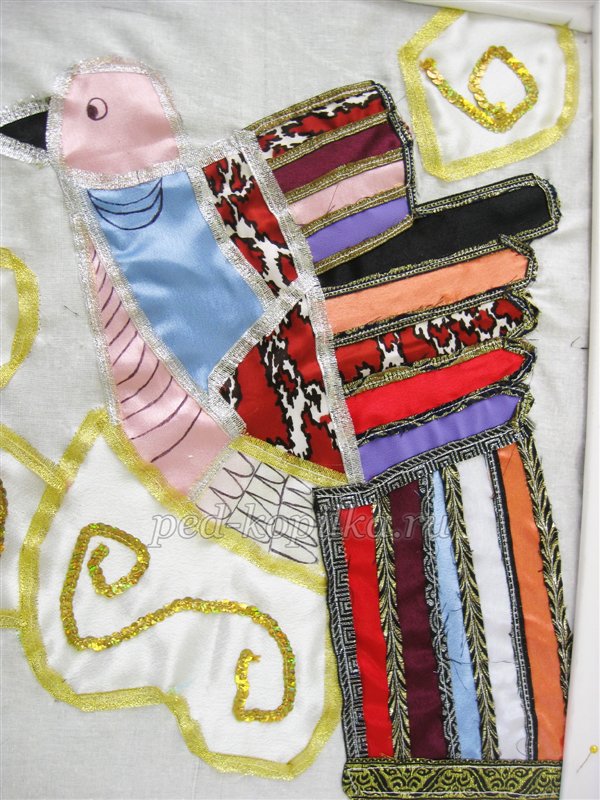 Аплікація з тканини своїми руками. Майстер-клас Аплікація з тканини своїми руками. Майстер-клас