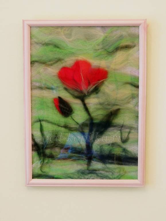 Живопис шерстю. Майстер-клас