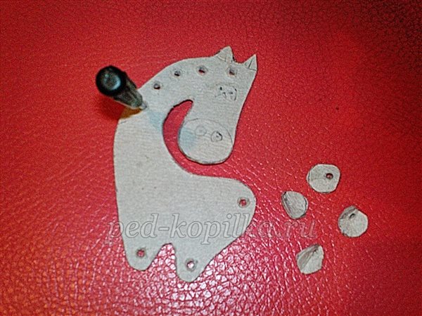  Конячка. Ялинкова іграшка своїми руками. Майстер-клас