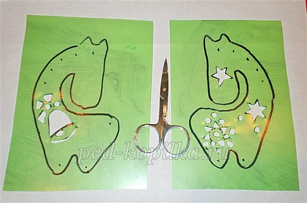  Конячка. Ялинкова іграшка своїми руками. Майстер-клас