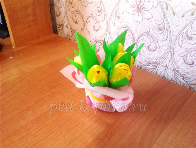 Квіти у вазі. Майстер-клас із рукоділля Квіти у вазі. Майстер-клас із рукоділля