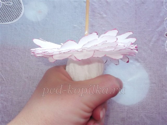 Півонії. Робота виконана в техніці світ - дизайн. Майстер-клас