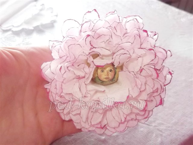 Півонії. Робота виконана в техніці світ - дизайн. Майстер-клас