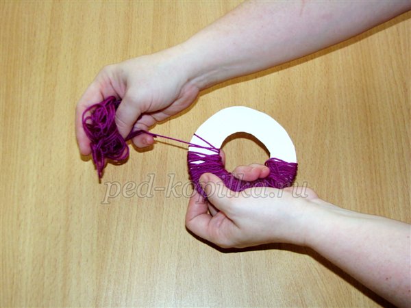 Квіти з ниток. Майстер-клас Квіти з ниток. Майстер-клас