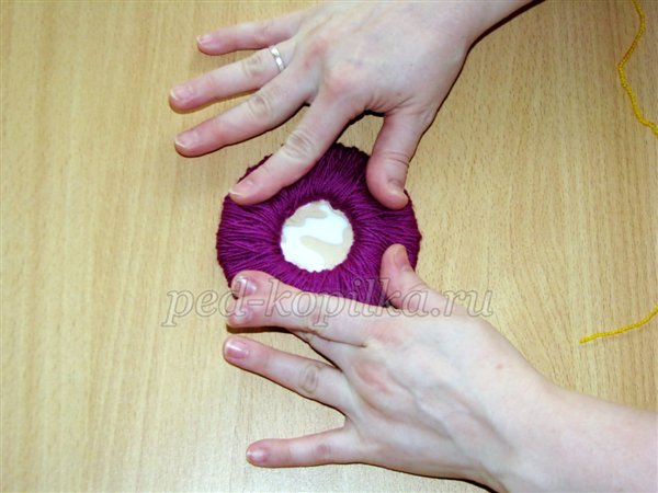 Квіти з ниток. Майстер-клас Квіти з ниток. Майстер-клас