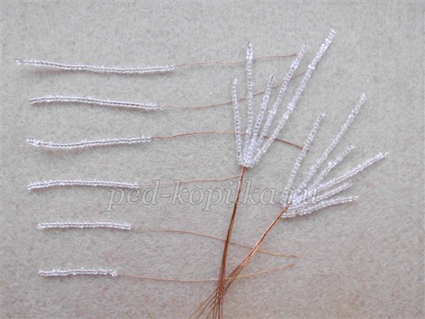 Зимова фантазія з бісеру. Майстер-клас Зимова фантазія з бісеру. Майстер-клас