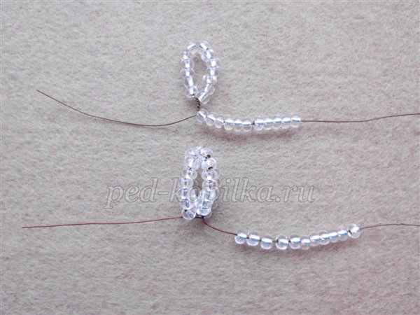 Зимова фантазія з бісеру. Майстер-клас Зимова фантазія з бісеру. Майстер-клас