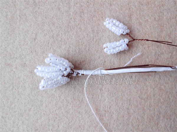 Зимова фантазія з бісеру. Майстер-клас Зимова фантазія з бісеру. Майстер-клас