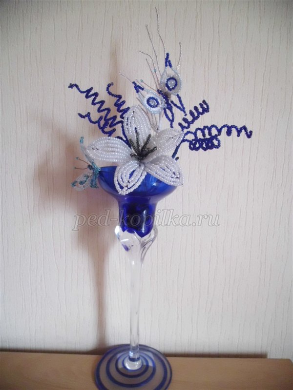 Зимова фантазія з бісеру. Майстер-клас Зимова фантазія з бісеру. Майстер-клас