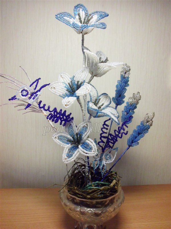 Зимова фантазія з бісеру. Майстер-клас Зимова фантазія з бісеру. Майстер-клас