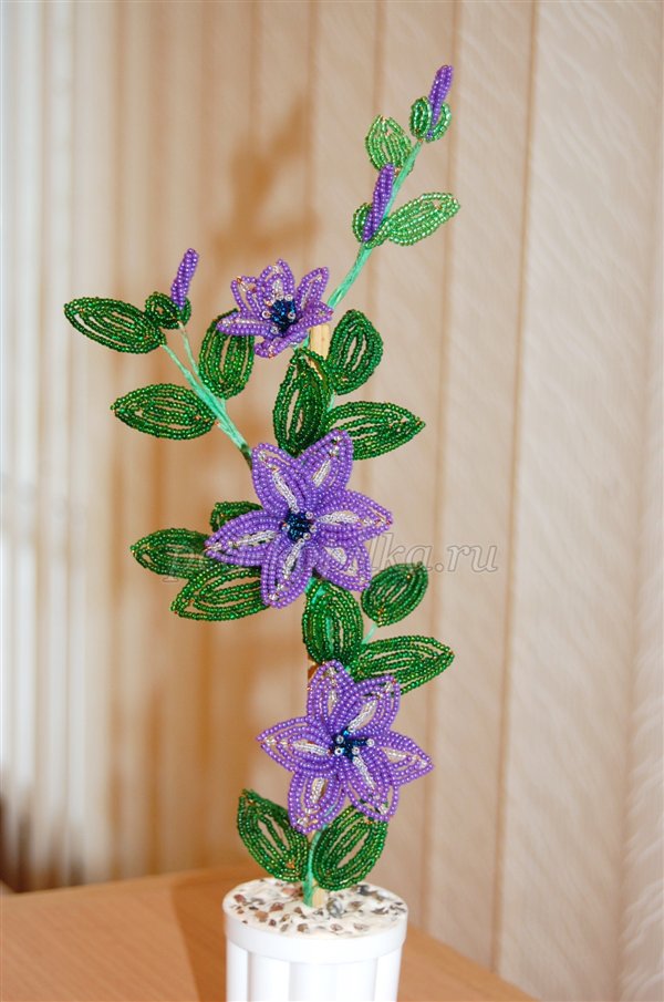 Зимова фантазія з бісеру. Майстер-клас Зимова фантазія з бісеру. Майстер-клас