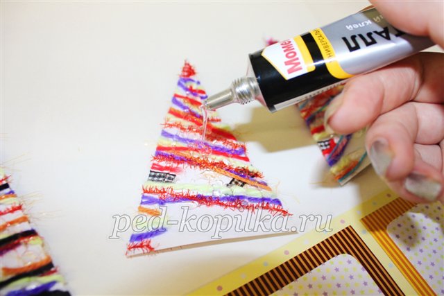 Новорічна листівка своїми руками. Майстер-клас