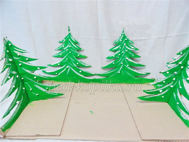 Майстер-клас з виготовлення Синьої Коні, Діда Мороза, Ялиночки