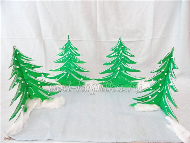 Майстер-клас з виготовлення Синьої Коні, Діда Мороза, Ялиночки