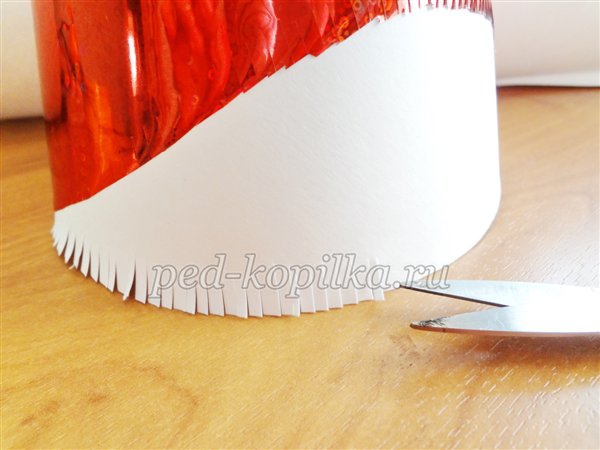 Майстер-клас Дід Мороз з конусів