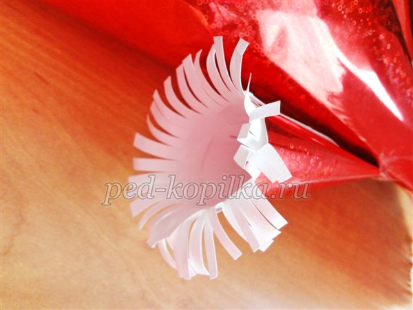 Майстер-клас Дід Мороз з конусів Майстер-клас Дід Мороз з конусів