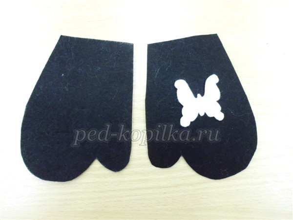 Чобітків і рукавиця для мініатюрних подарунків