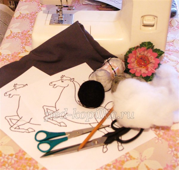 М'яка іграшка Кінь. Майстер клас М'яка іграшка Кінь. Майстер клас