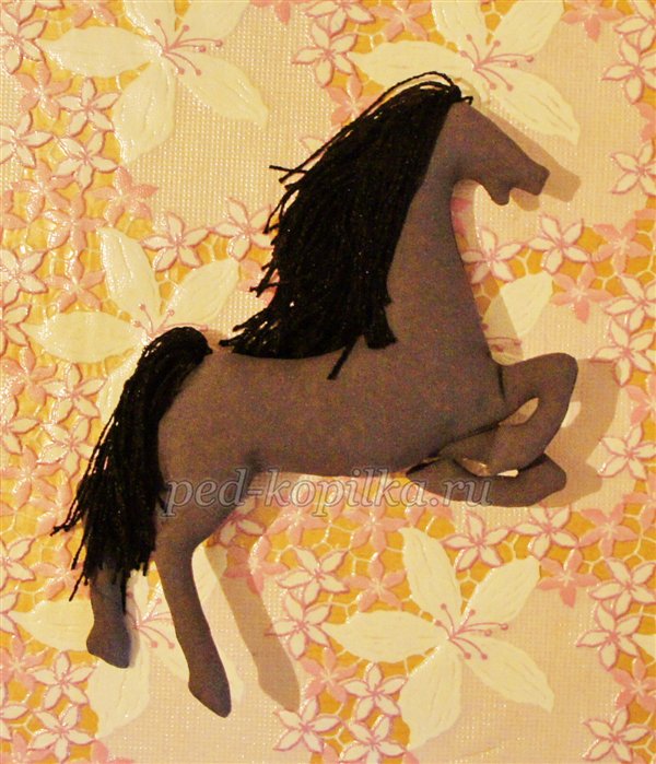 М'яка іграшка Кінь. Майстер клас 