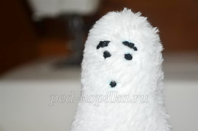 Майстер клас Замерзлий сніговик Майстер клас Замерзлий сніговик