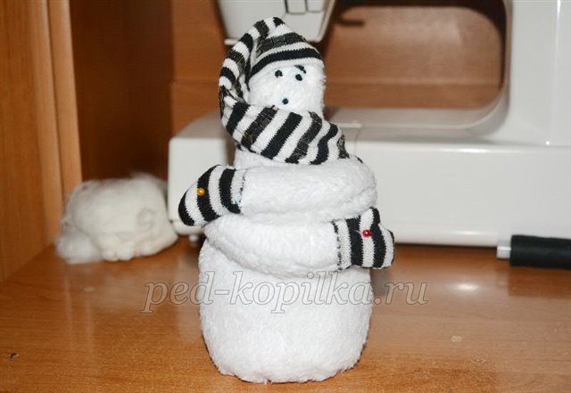 Майстер клас Замерзлий сніговик Майстер клас Замерзлий сніговик