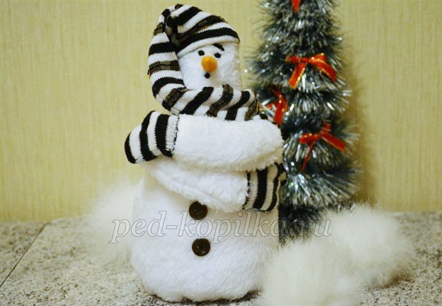 Майстер клас Замерзлий сніговик Майстер клас Замерзлий сніговик